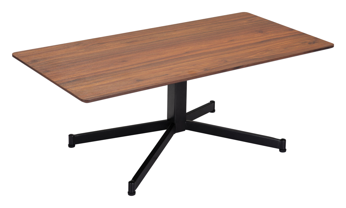 Mazzy Brown Coffee Table by Zuomod at Eve Furniture