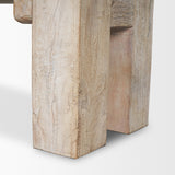 McArthur 64" Whitewash Reclaimed Wood Bench by Mercana at Eve Furniture