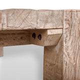 McArthur Square Reclaimed Solid Wood Coffee Table by Mercana at Eve Furniture