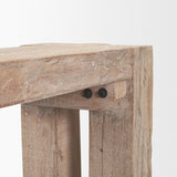McArthur Whitewash Reclaimed Wood Bench by Mercana at Eve Furniture