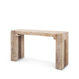McArthur Whitewash Reclaimed Wood Console Table by Mercana at Eve Furniture
