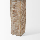 McArthur Whitewash Reclaimed Wood Dining Table by Mercana at Eve Furniture