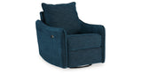McBurg Navy Swivel Power Recliner by ASHLEY FURNITURE at Eve Furniture