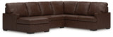 McDowlan Coffee 3-Piece Left Arm Facing Chaise Sectional by Ashley at Eve Furniture