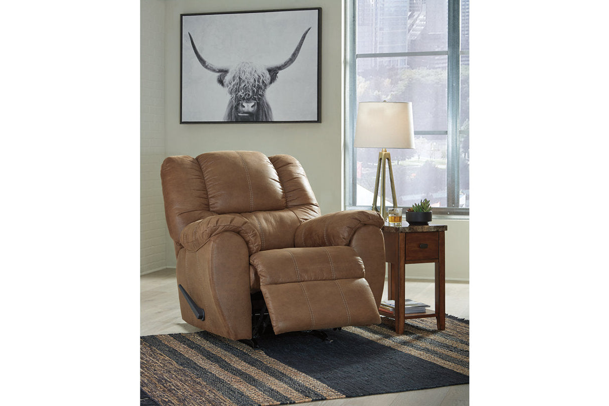 McGann Saddle Recliner by ASHLEY FURNITURE at Eve Furniture