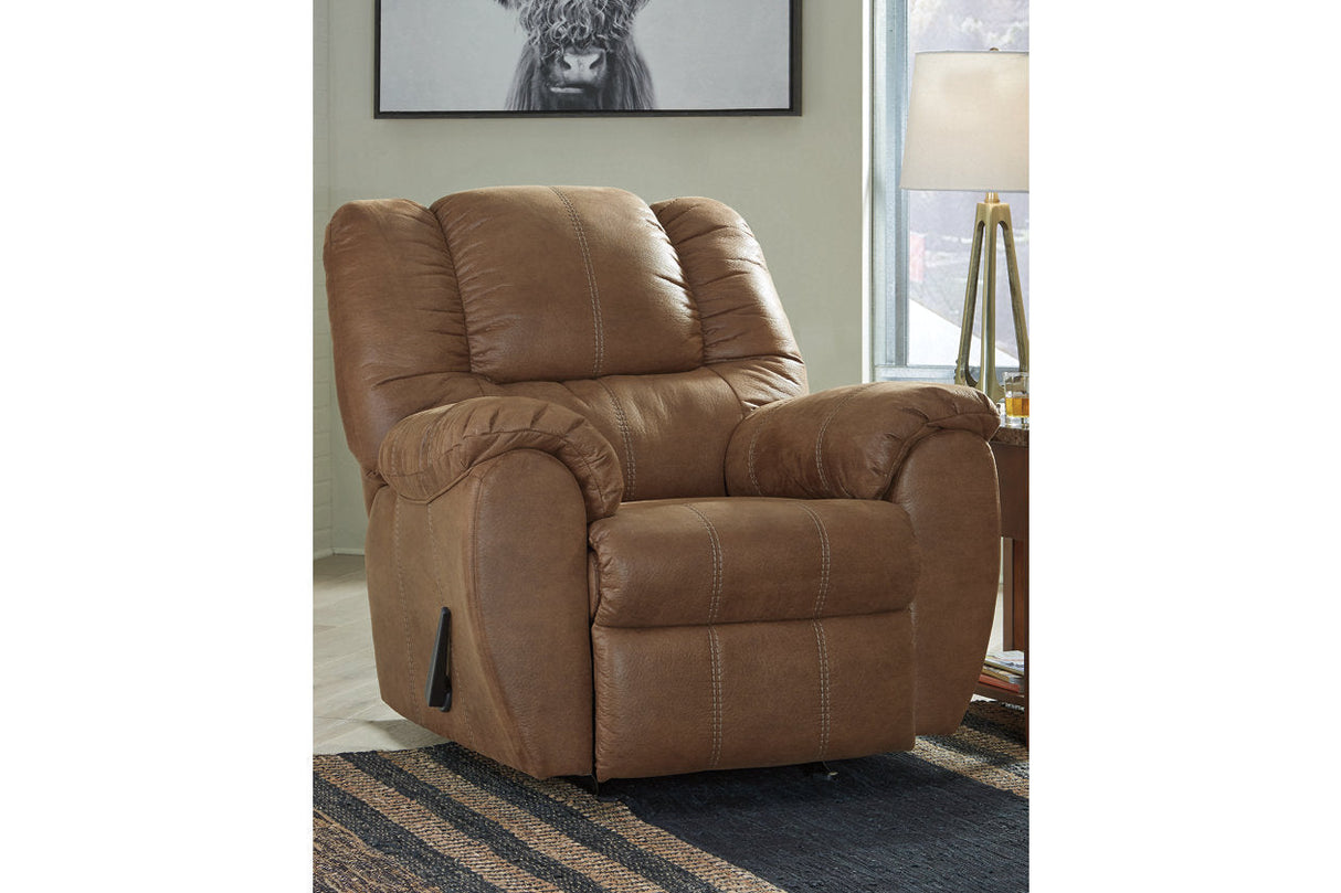 McGann Saddle Recliner by ASHLEY FURNITURE at Eve Furniture