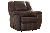 McGann Walnut Recliner by Ashley at Eve Furniture