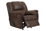 McGann Walnut Recliner by Ashley at Eve Furniture