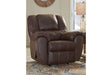 McGann Walnut Recliner by Ashley at Eve Furniture