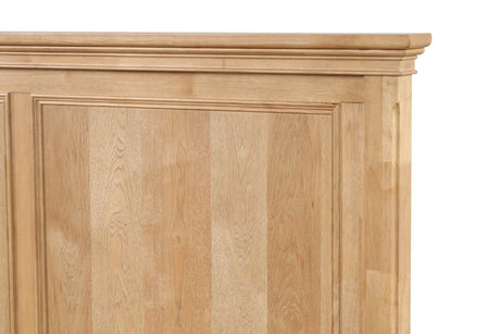 McHenry Natural Oak Queen Bed by Furniture of America at Eve Furniture