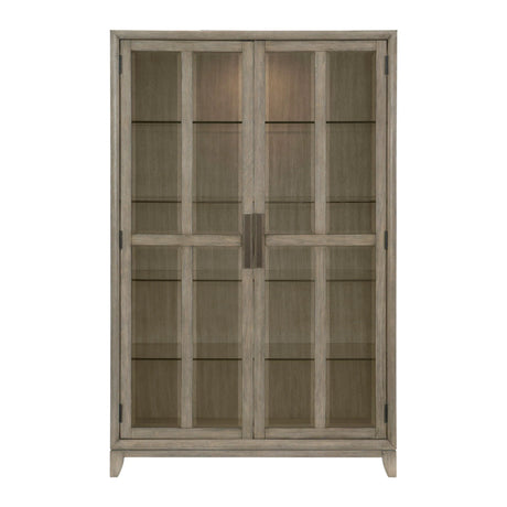 McKewen Gray Curio by Homelegance at Eve Furniture