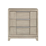 McKewen Light Gray Upholstered Storage Platform Bedroom Set by Homelegance at Eve Furniture