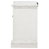 McKinney Vintage White 2-drawer Nightstand with Dual USB by Coaster at Eve Furniture