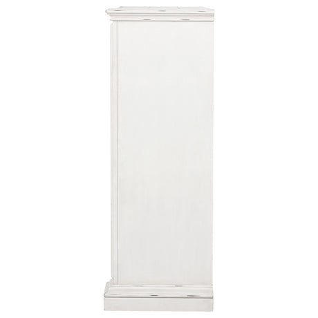 McKinney Vintage White 5-drawer Bedroom Chest of Drawers by Coaster at Eve Furniture