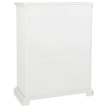 McKinney Vintage White 5-drawer Bedroom Chest of Drawers by Coaster at Eve Furniture