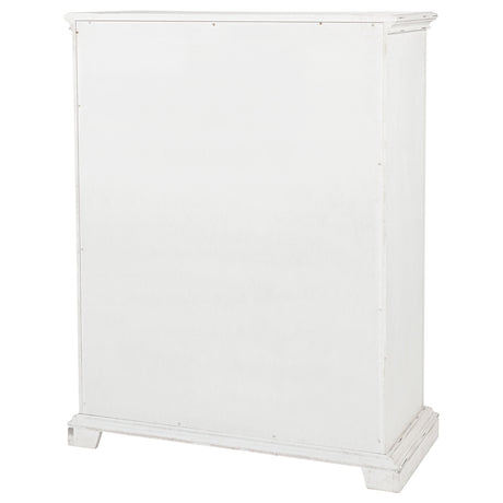 McKinney Vintage White 5-drawer Bedroom Chest of Drawers by Coaster at Eve Furniture