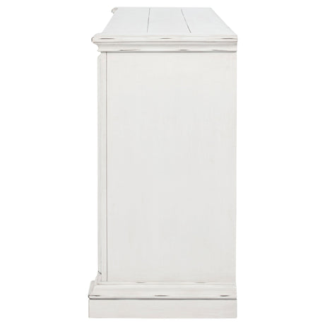 McKinney Vintage White 6-drawer Bedroom Dresser Cabinet by Coaster at Eve Furniture