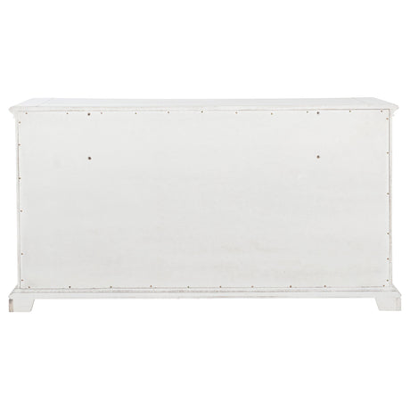 McKinney Vintage White 6-drawer Bedroom Dresser Cabinet by Coaster at Eve Furniture