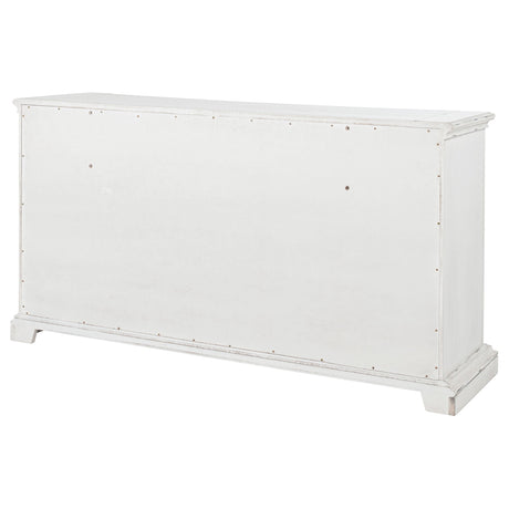 McKinney Vintage White 6-drawer Bedroom Dresser Cabinet by Coaster at Eve Furniture