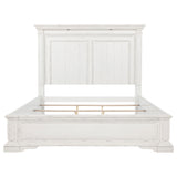 McKinney Vintage White Eastern King LED Light Panel Bed by Coaster at Eve Furniture