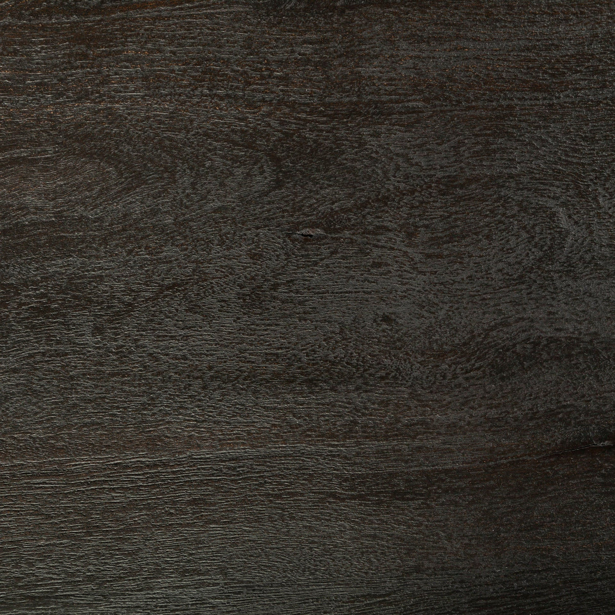 McLeod II Round Brown Solid Wood Top Gold Metal Base Dining Table by Mercana at Eve Furniture