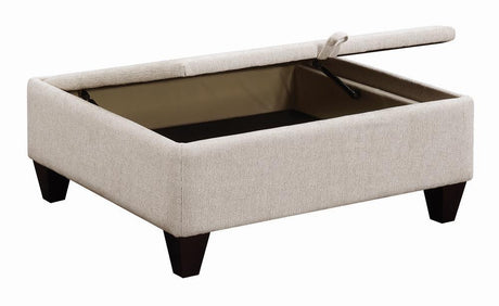 Mcloughlin Platinum Upholstered Sloped Arm Sectional Sofa by Coaster at Eve Furniture