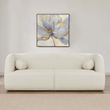 Anna French Ivory Boucle Sofa by Ashcroft Imports at Eve Furniture