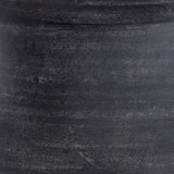 Meadie Distressed Black Vase by Ashley at Eve Furniture