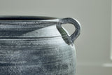 Meadie Distressed Blue Vase