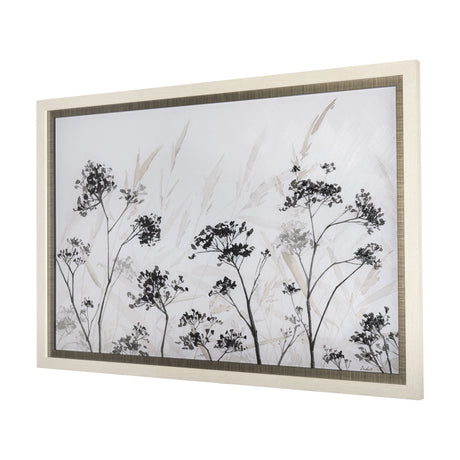 Meadow by Mercana Studio a Hand Embellished Textured Framed Art Print Matted under Glass by Mercana at Eve Furniture