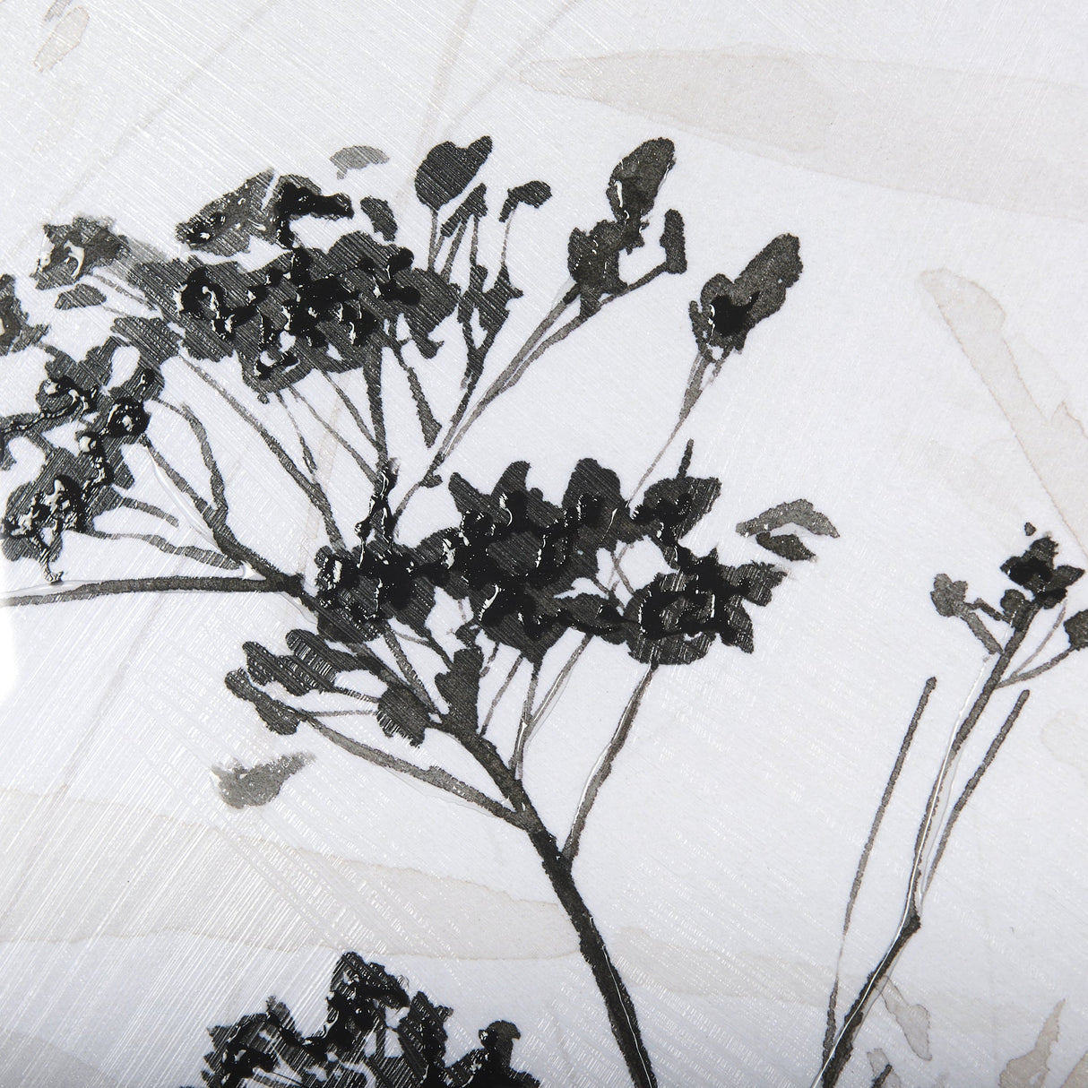 Meadow by Mercana Studio a Hand Embellished Textured Framed Art Print Matted under Glass by Mercana at Eve Furniture