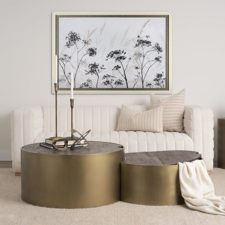 Meadow by Mercana Studio a Hand Embellished Textured Framed Art Print Matted under Glass by Mercana at Eve Furniture