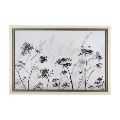 Meadow by Mercana Studio a Hand Embellished Textured Framed Art Print Matted under Glass by Mercana at Eve Furniture