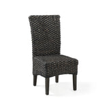 Meadow Chair Water Hyacinth in Graphite (Set of 2) by Modus Furniture at Eve Furniture