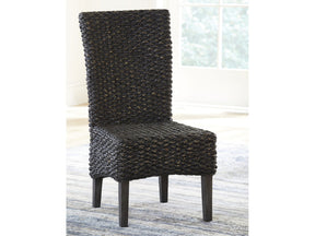 Meadow Chair Water Hyacinth in Graphite (Set of 2) by Modus Furniture at Eve Furniture