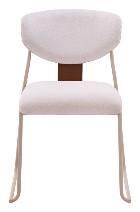 Meadow Cloud White Dining Chair (Set of 4) by Zuomod at Eve Furniture