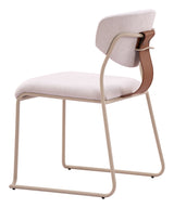 Meadow Cloud White Dining Chair (Set of 4) by Zuomod at Eve Furniture