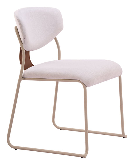 Meadow Cloud White Dining Chair (Set of 4) by Zuomod at Eve Furniture