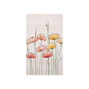 Meadow flowers by Mercana Studio a Hand Embellished Textured Canvas by Mercana at Eve Furniture