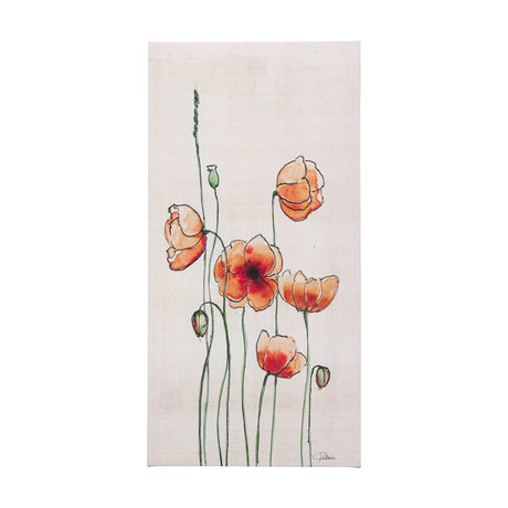 Meadow flowers I by Mercana Studio a Hand Embellished Textured Canvas by Mercana at Eve Furniture