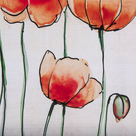 Meadow flowers I by Mercana Studio a Hand Embellished Textured Framed Art Print Matted under Glass by Mercana at Eve Furniture