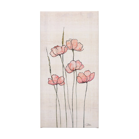 Meadow flowers II by Mercana Studio a Hand Embellished Textured Canvas by Mercana at Eve Furniture