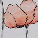 Meadow flowers II by Mercana Studio a Hand Embellished Textured Framed Art Print Matted under Glass by Mercana at Eve Furniture