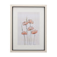 Meadow flowers II by Mercana Studio a Hand Embellished Textured Framed Art Print Matted under Glass by Mercana at Eve Furniture