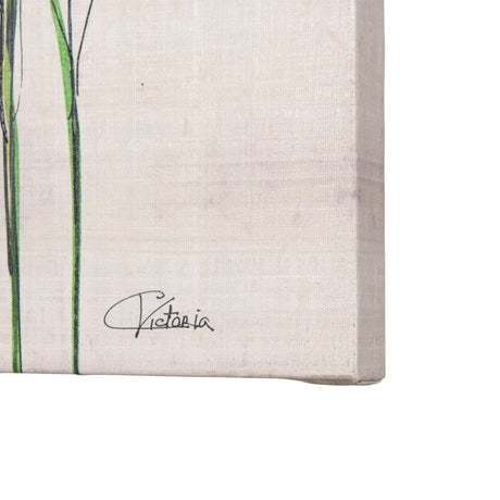 Meadow flowers III by Mercana Studio a Hand Embellished Textured Canvas by Mercana at Eve Furniture