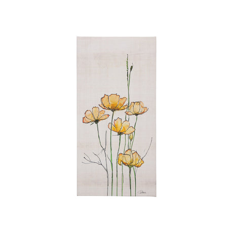 Meadow flowers III by Mercana Studio a Hand Embellished Textured Canvas by Mercana at Eve Furniture