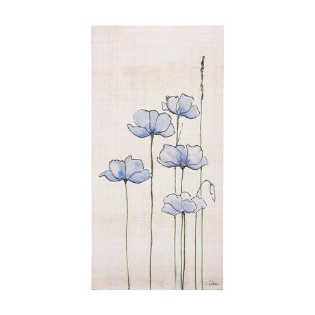 Meadow flowers IV by Mercana Studio a Hand Embellished Textured Canvas by Mercana at Eve Furniture
