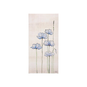 Meadow flowers IV by Mercana Studio a Hand Embellished Textured Canvas by Mercana at Eve Furniture