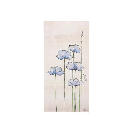 Meadow flowers IV by Mercana Studio a Hand Embellished Textured Canvas by Mercana at Eve Furniture