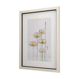 Meadow flowers IV by Mercana Studio a Hand Embellished Textured Framed Art Print Matted under Glass by Mercana at Eve Furniture
